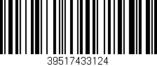 Código de barras (EAN, GTIN, SKU, ISBN): '39517433124'