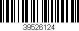 Código de barras (EAN, GTIN, SKU, ISBN): '39526124'