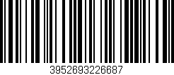 Código de barras (EAN, GTIN, SKU, ISBN): '3952693226687'