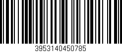 Código de barras (EAN, GTIN, SKU, ISBN): '3953140450785'