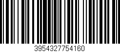 Código de barras (EAN, GTIN, SKU, ISBN): '3954327754160'