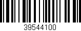 Código de barras (EAN, GTIN, SKU, ISBN): '39544100'