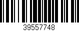 Código de barras (EAN, GTIN, SKU, ISBN): '39557748'