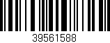 Código de barras (EAN, GTIN, SKU, ISBN): '39561588'