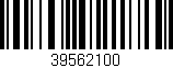 Código de barras (EAN, GTIN, SKU, ISBN): '39562100'