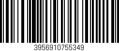 Código de barras (EAN, GTIN, SKU, ISBN): '3956910755349'