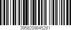 Código de barras (EAN, GTIN, SKU, ISBN): '3958209845281'