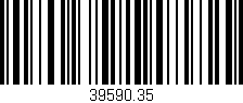 Código de barras (EAN, GTIN, SKU, ISBN): '39590.35'