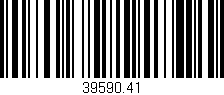 Código de barras (EAN, GTIN, SKU, ISBN): '39590.41'