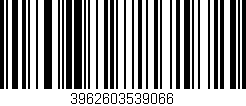 Código de barras (EAN, GTIN, SKU, ISBN): '3962603539066'