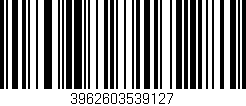 Código de barras (EAN, GTIN, SKU, ISBN): '3962603539127'