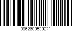 Código de barras (EAN, GTIN, SKU, ISBN): '3962603539271'