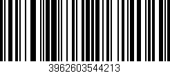 Código de barras (EAN, GTIN, SKU, ISBN): '3962603544213'