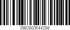 Código de barras (EAN, GTIN, SKU, ISBN): '3962603544268'