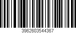 Código de barras (EAN, GTIN, SKU, ISBN): '3962603544367'