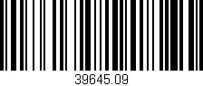 Código de barras (EAN, GTIN, SKU, ISBN): '39645.09'