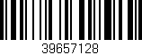 Código de barras (EAN, GTIN, SKU, ISBN): '39657128'