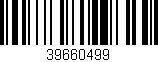 Código de barras (EAN, GTIN, SKU, ISBN): '39660499'