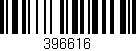 Código de barras (EAN, GTIN, SKU, ISBN): '396616'