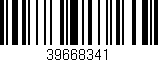 Código de barras (EAN, GTIN, SKU, ISBN): '39668341'