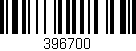 Código de barras (EAN, GTIN, SKU, ISBN): '396700'