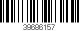 Código de barras (EAN, GTIN, SKU, ISBN): '39686157'