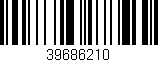 Código de barras (EAN, GTIN, SKU, ISBN): '39686210'