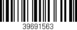 Código de barras (EAN, GTIN, SKU, ISBN): '39691563'