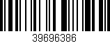Código de barras (EAN, GTIN, SKU, ISBN): '39696386'