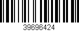 Código de barras (EAN, GTIN, SKU, ISBN): '39696424'