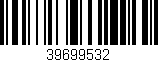 Código de barras (EAN, GTIN, SKU, ISBN): '39699532'