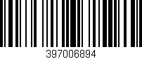 Código de barras (EAN, GTIN, SKU, ISBN): '397006894'