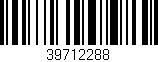 Código de barras (EAN, GTIN, SKU, ISBN): '39712288'