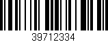 Código de barras (EAN, GTIN, SKU, ISBN): '39712334'