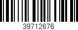 Código de barras (EAN, GTIN, SKU, ISBN): '39712676'