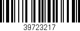 Código de barras (EAN, GTIN, SKU, ISBN): '39723217'