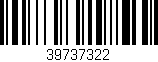 Código de barras (EAN, GTIN, SKU, ISBN): '39737322'