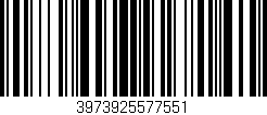 Código de barras (EAN, GTIN, SKU, ISBN): '3973925577551'