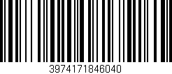 Código de barras (EAN, GTIN, SKU, ISBN): '3974171846040'