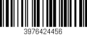 Código de barras (EAN, GTIN, SKU, ISBN): '3976424456'