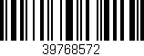 Código de barras (EAN, GTIN, SKU, ISBN): '39768572'