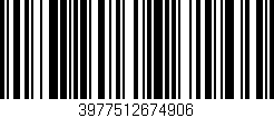 Código de barras (EAN, GTIN, SKU, ISBN): '3977512674906'