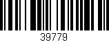 Código de barras (EAN, GTIN, SKU, ISBN): '39779'