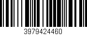 Código de barras (EAN, GTIN, SKU, ISBN): '3979424460'