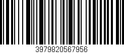Código de barras (EAN, GTIN, SKU, ISBN): '3979820567956'
