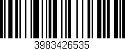 Código de barras (EAN, GTIN, SKU, ISBN): '3983426535'