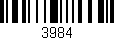 Código de barras (EAN, GTIN, SKU, ISBN): '3984'