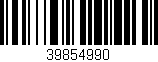 Código de barras (EAN, GTIN, SKU, ISBN): '39854990'