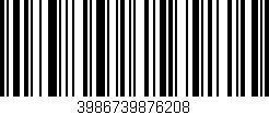 Código de barras (EAN, GTIN, SKU, ISBN): '3986739876208'