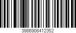 Código de barras (EAN, GTIN, SKU, ISBN): '3986906412352'